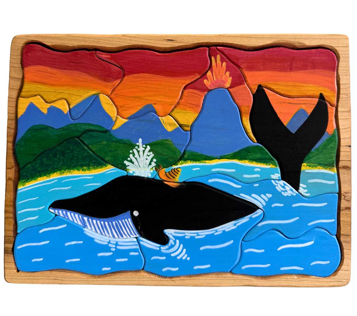 لغز الحلزون والحوت المصنوع يدويًا