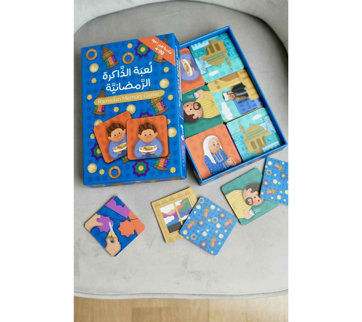 لعبة الذاكرة الرمضانية - لعبة الذاكرة الرمضانية