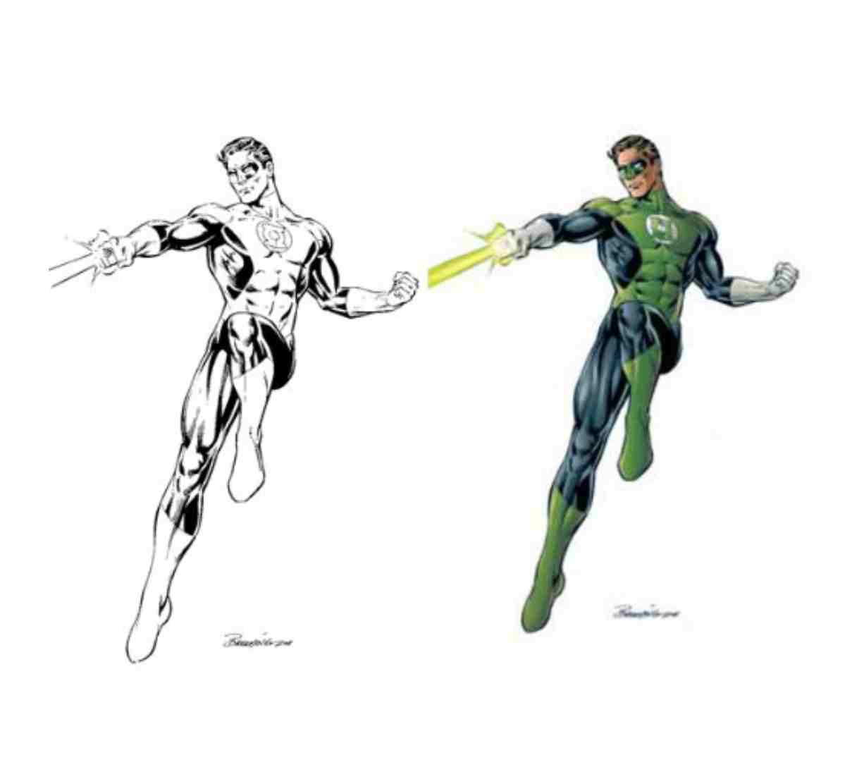 ارسم عالم دي سي