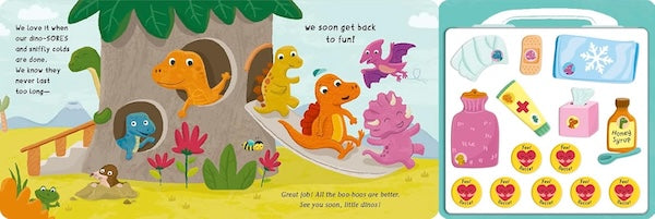 Little Dino Boo-Boos! (A Book About Bumps and Sniffles)
