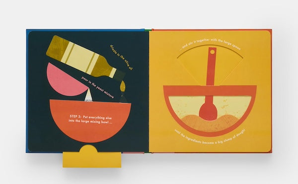 بيتزا!: كتاب وصفات تفاعلي (اطبخ في كتاب)