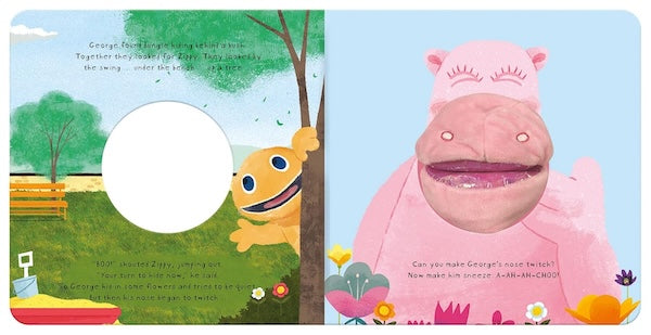 Let's Play, George! (Rainbow Hand Puppet Series)