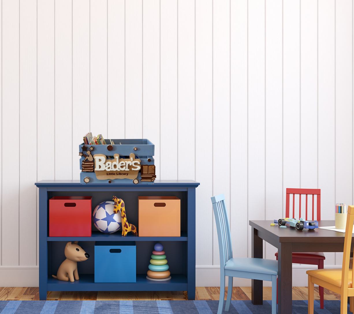 Little Library – Personalised Book Crate