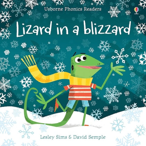 Usborne Phonics - Lizard in a Blizzard