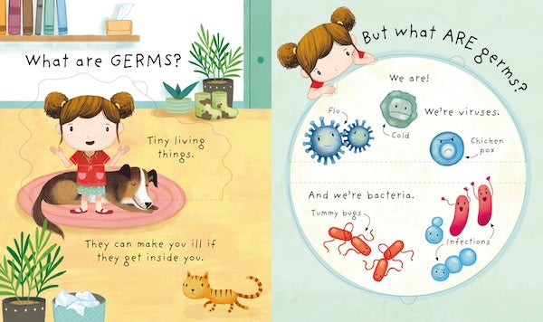 Lift-the-Flap: Very First Questions and Answers - What are Germs?