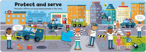 Let’s Learn & Play! Emergency (Book & Puzzle Pieces)