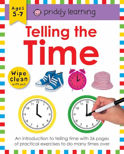 Wipe Clean Workbook: Telling The Time