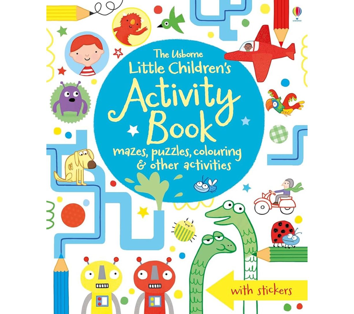 Little Children's Activity Book: Mazes, Puzzles, Colouring and other Activities