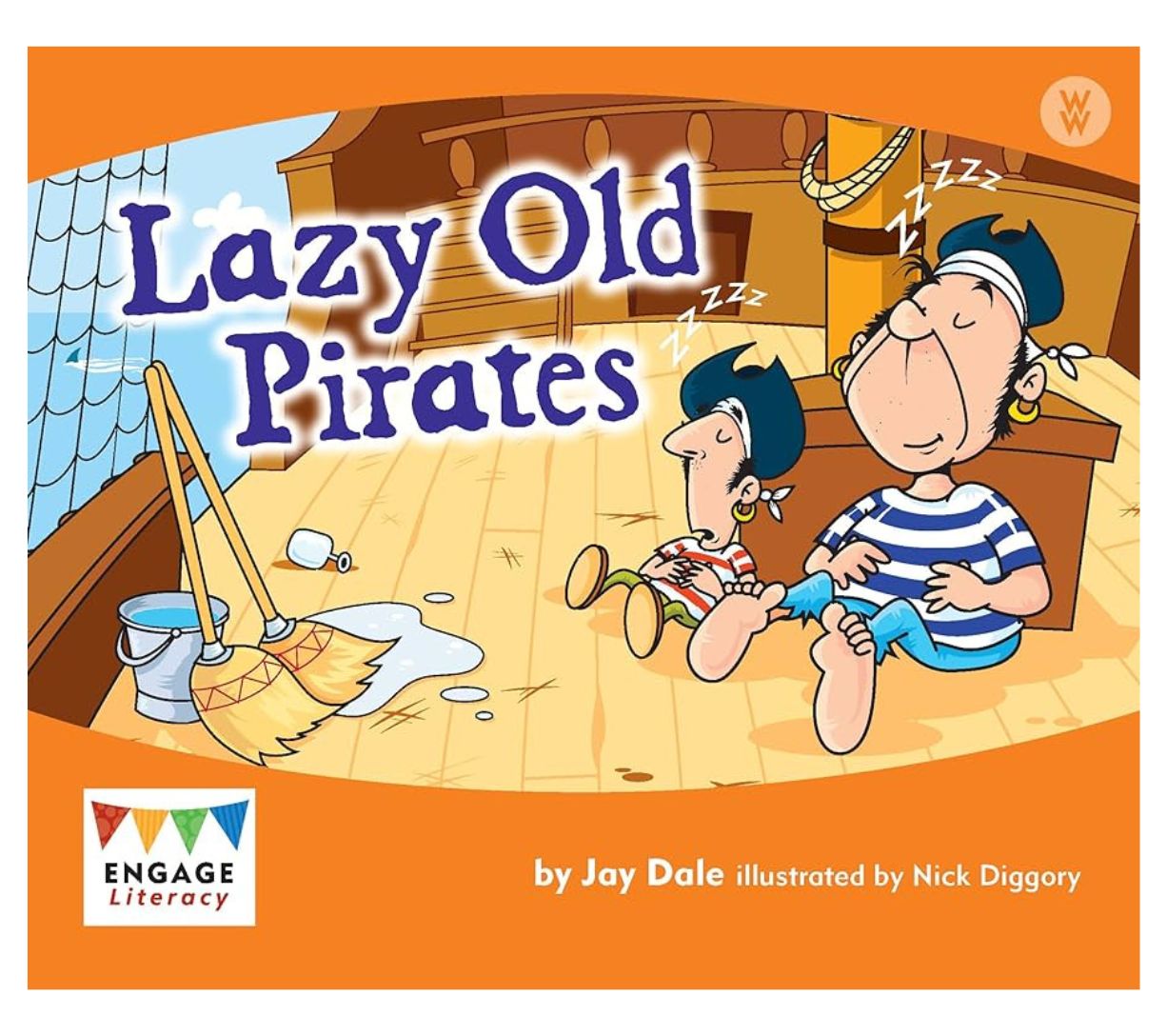 Engage Literacy Wonder Words - Lazy Old Pirates (Level 15)