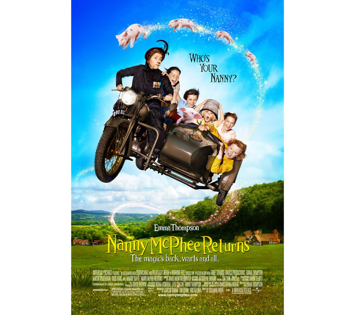 Nanny Mcphee and the Big Bang (Popcorn ELT Readers Level 3)