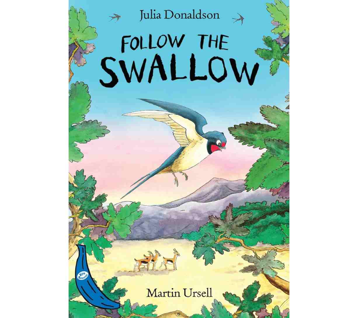 الموز الأزرق: اتبع السنونو