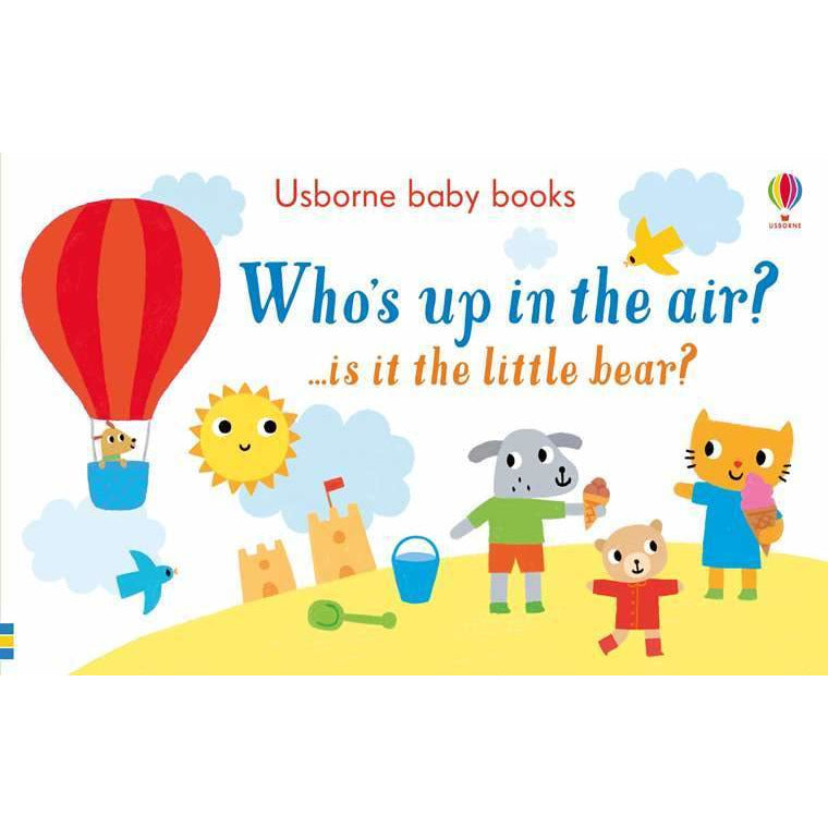 Who's up in the air? ...is it the bear? (Board Book)