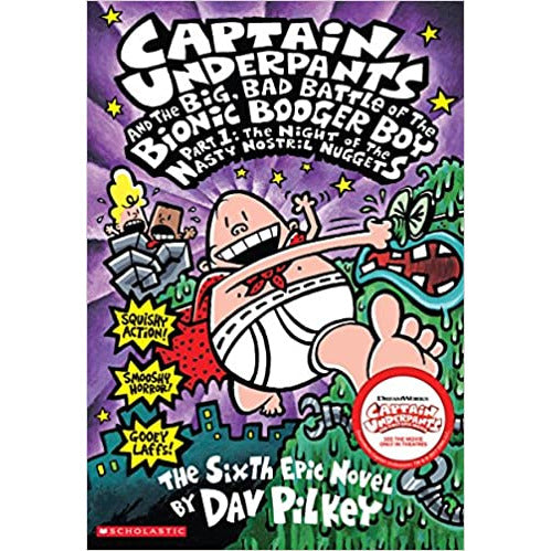 كابتن أندربانتس - كابتن أندربانتس والمعركة الكبرى الشريرة للفتى الآلي بوغر الجزء الأول