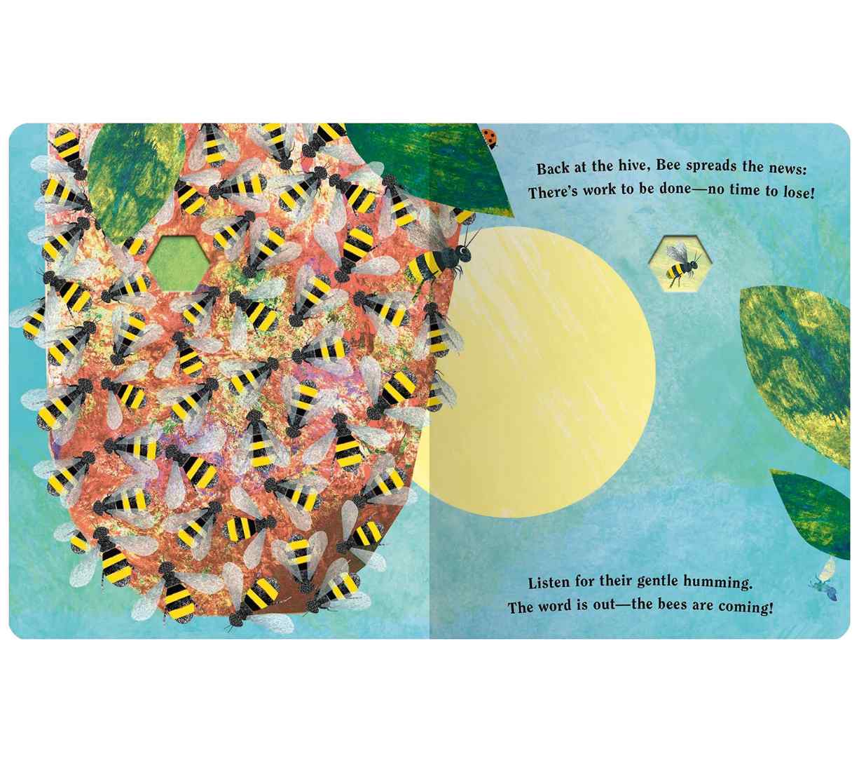 Bee: Nature's Tiny Miracle (Peek-Through Picture Book)