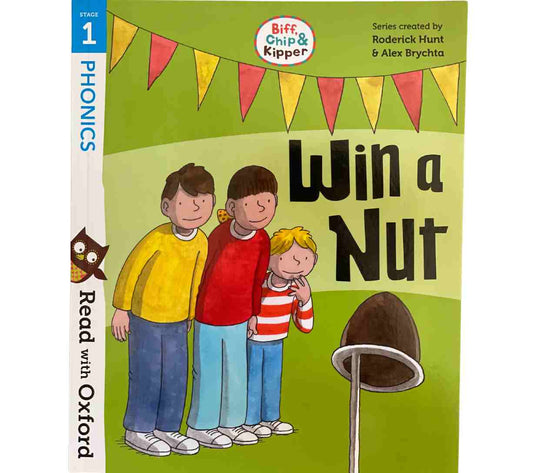 Read with Biff, Chip and Kipper Stage 1 Phonics - Win a Nut