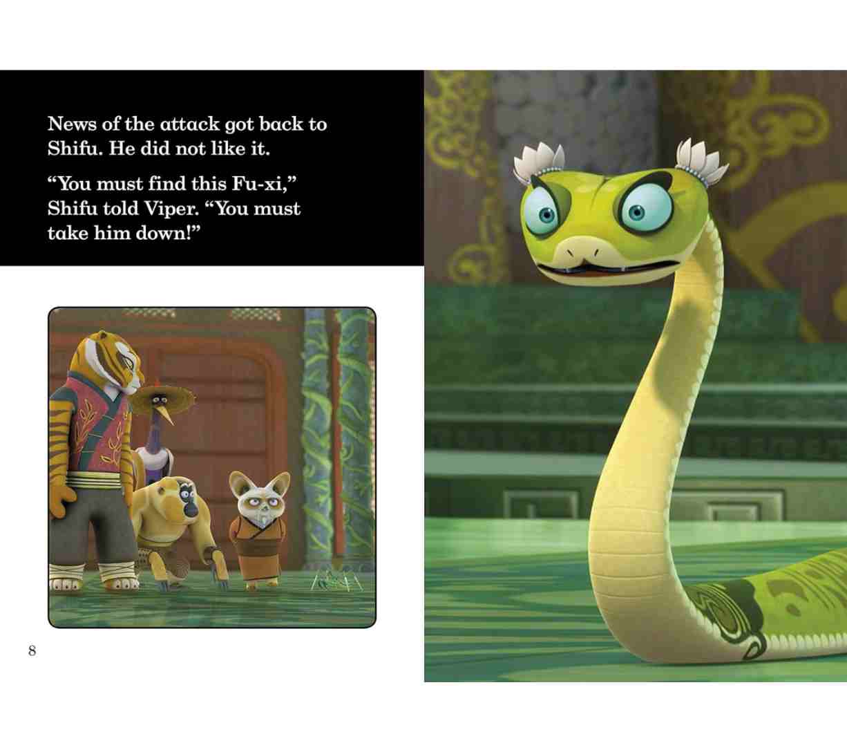 اقرأها بنفسك مع ليدي بيرد - كونغ فو باندا: الأصدقاء يلتصقون ببعضهم البعض (المستوى 4)