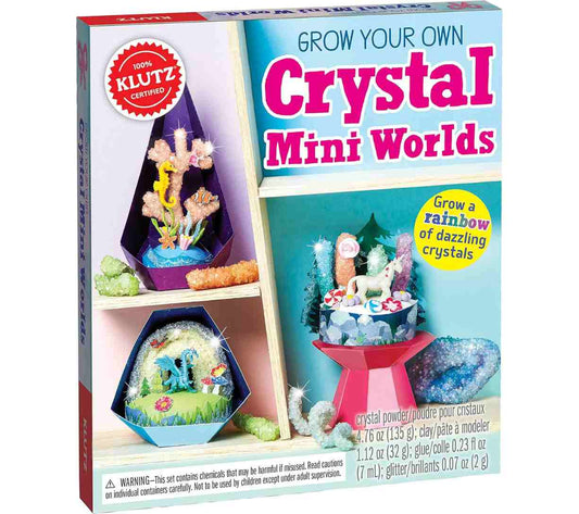ازرع عوالمك الكريستالية الصغيرة بنفسك