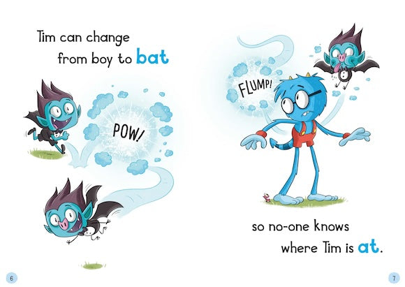 Bat-Boy Tim says BOO! (School of Monsters)