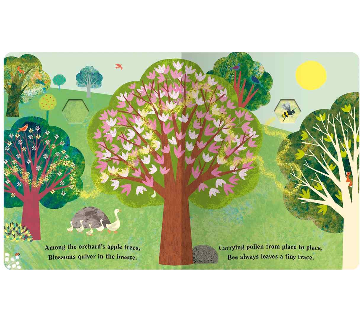 Bee: Nature's Tiny Miracle (Peek-Through Picture Book)