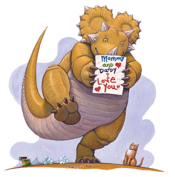 How do Dinosaurs Say I Love You?