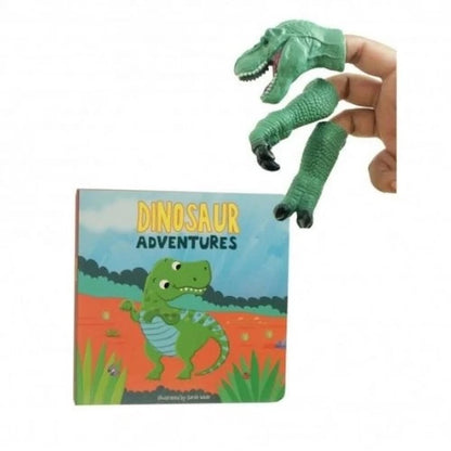 Animal Finger Puppet Book - Dinosaur Adventures