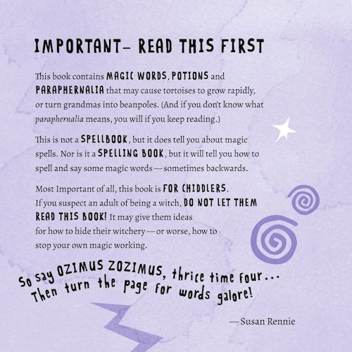 Roald Dahl Words of Magical Mischief