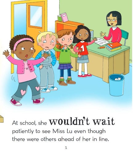 I Don't Want to Wait! - A book about patience