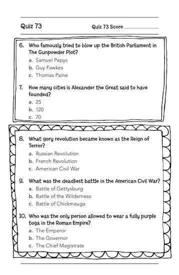 Quiz Book for Clever Kids