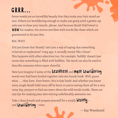 Roald Dahl's Beastly and Bewildering Words