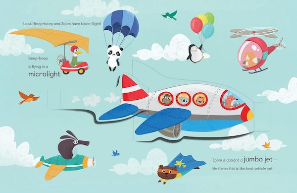 Beep-Beep and Zoom's Things That Go (A Pop-Up Vehicles Book)