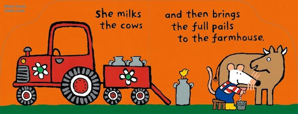 Maisy's Tractor: A Maisy Shaped Board Book
