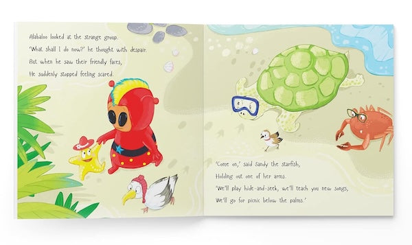 Alabaloo, the Lost Alien: A Fun Story About Making Friends