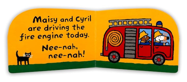 Maisy's Fire Engine: A Maisy Shaped Board Book