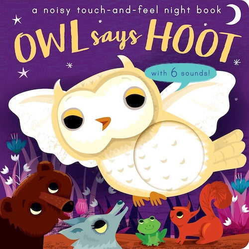 Owl Says Hoot (A noisy touch-and-feel night book)
