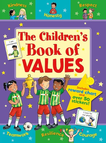 Behavior Vs Values Booklet The Children's Book of Values (With Stickers and Reward Chart) – Benny ...