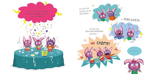 Mina and the Big Bite: A book to encourage toddlers to stop biting