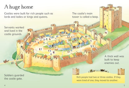 Usborne Beginners History: Castles