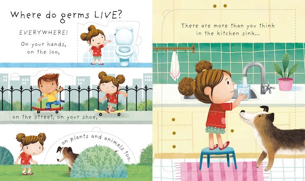 Lift-the-Flap: Very First Questions and Answers - What are Germs?