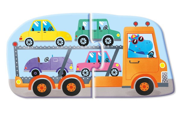 Usborne First Jigsaws and Book: Trucks
