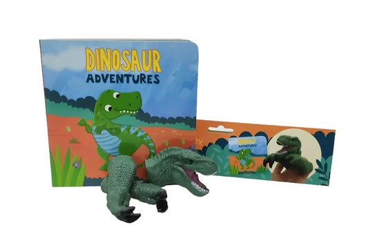 Animal Finger Puppet Book - Dinosaur Adventures