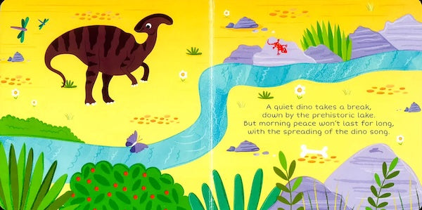 Animal Finger Puppet Book - Dinosaur Adventures