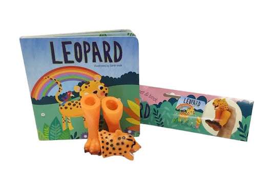 Animal Finger Puppet Book - Leopard