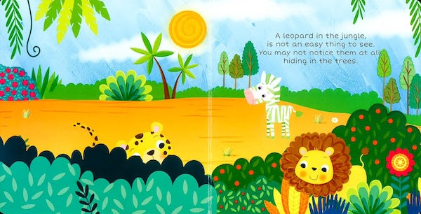 Animal Finger Puppet Book - Leopard