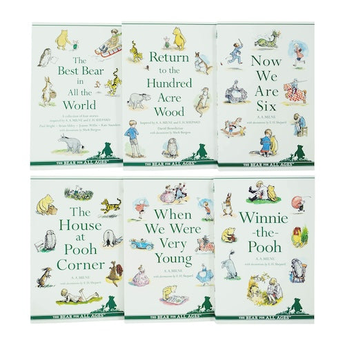 Winnie-The-Pooh The Complete Collection 6 Books Set