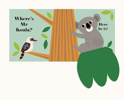 Where's Mrs Kangaroo? (Felt Flaps and Mirror)