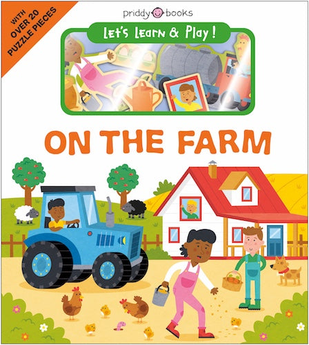 Let’s Learn & Play! Farm (Book & Puzzle Pieces)