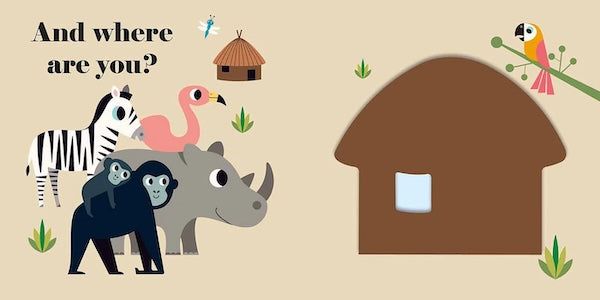 Where's Mrs Zebra? (Felt Flaps and Mirror)