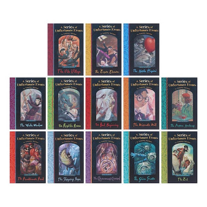 A Series of Unfortunate Events Full Collection (13 Books)