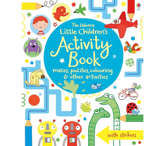 Little Children's Activity Book: Mazes, Puzzles, Colouring and other Activities