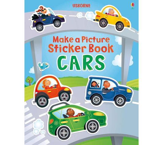 Make a Picture Sticker Book: Cars